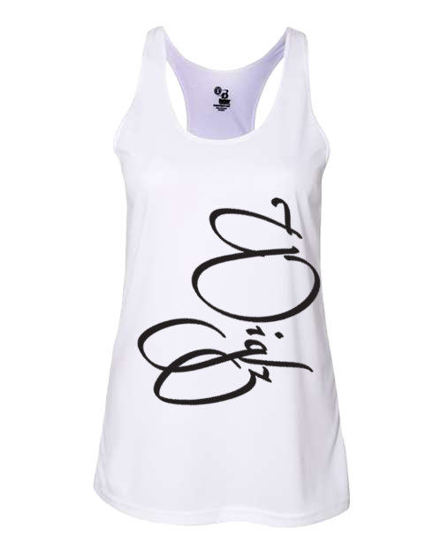gym vest white