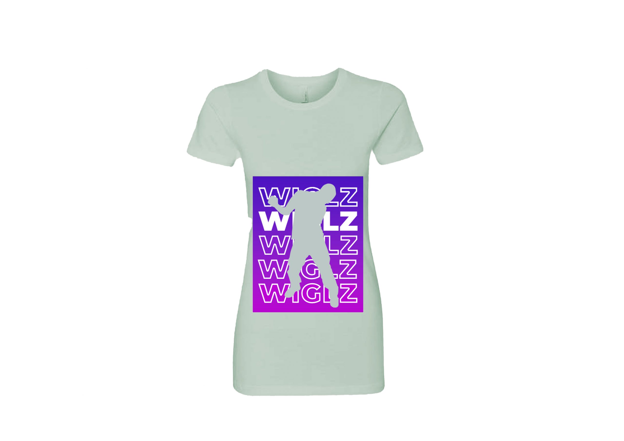 women tee new concept white sky grey front