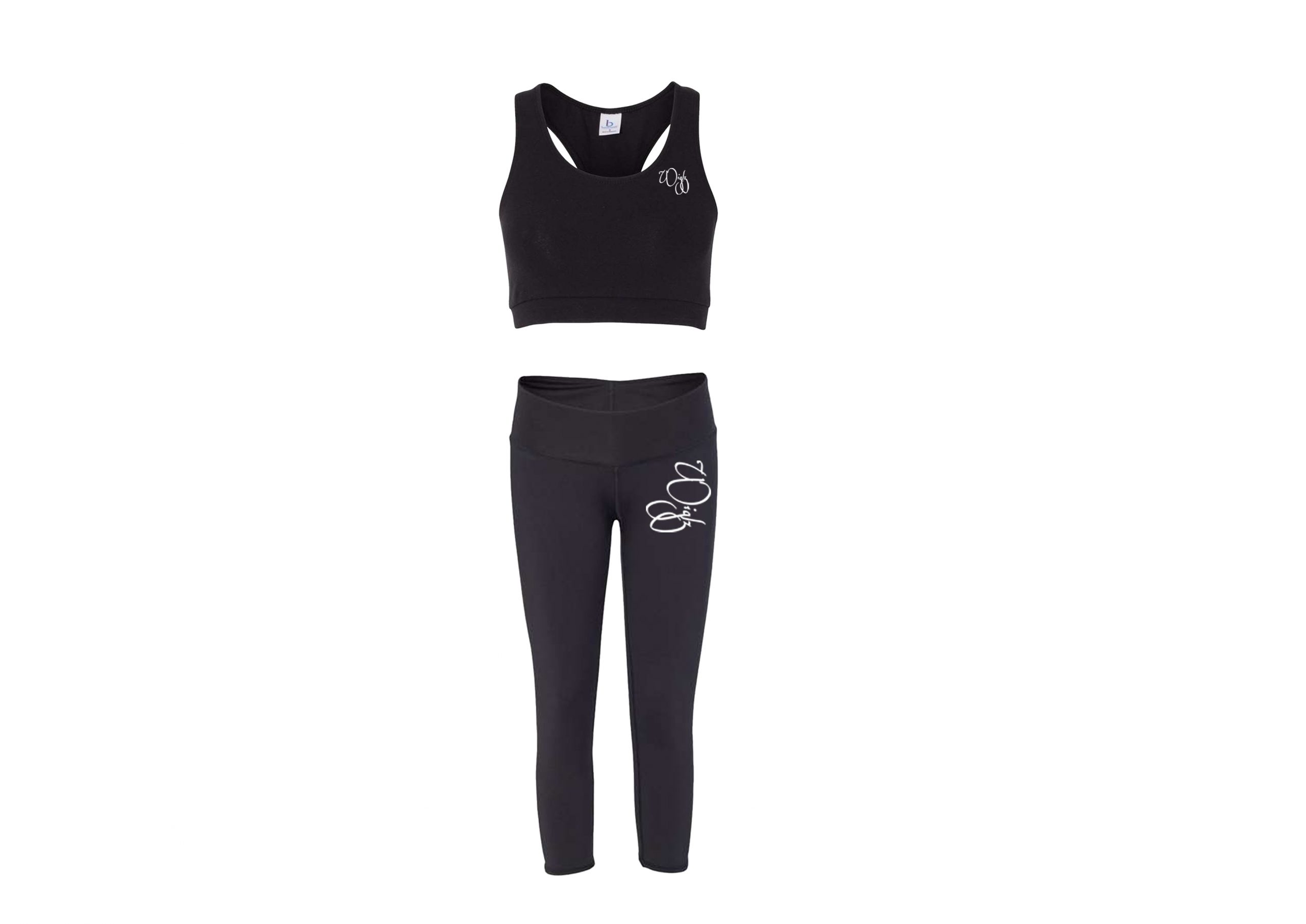 yoga set black