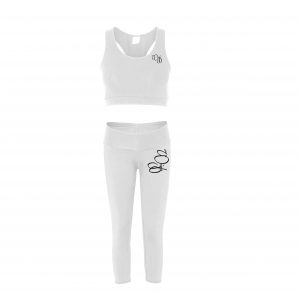 yoga set white